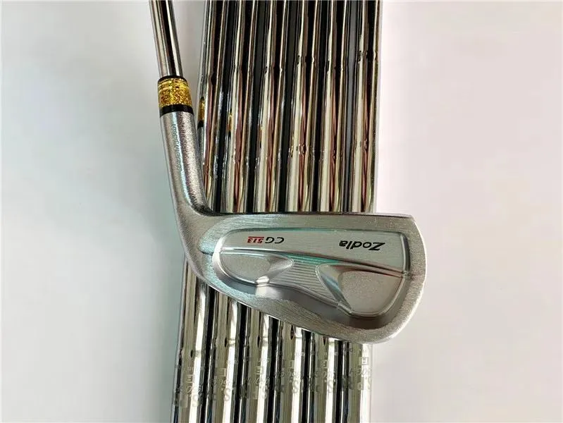 Irons 7pcs Zodia CG513 Iron Set Zodia CG513 Golf Forged Irons Zodia Golf Clubs 49P STEAL SHAFT مع غطاء الرأس