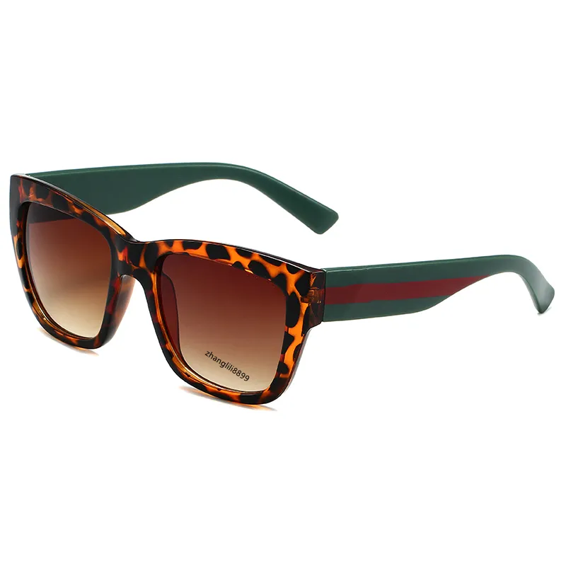 Luxusmarken-Designer-Sonnenbrille für Männer und Frauen Sommerstil 0034S Anti-Ultraviolett Retro Plate Square Full Frame Fashion zufällige Box