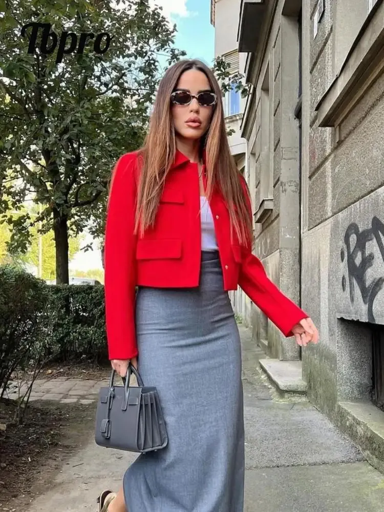 Short red jackets womens clearance