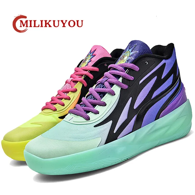 Fashion Basketball Shoes For Man Male Gym Training Sports Waterproof Shoe Men's Sneaker Casual Non-Slip Footwear 231227