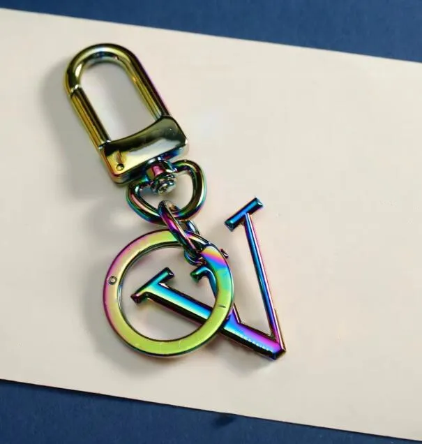 Met originele cadeau -box -merk Keychain Designer Keychains Charm Key Ring Car Key Chains voor modemannen Vrouwen veel stijlen om uit te kiezen