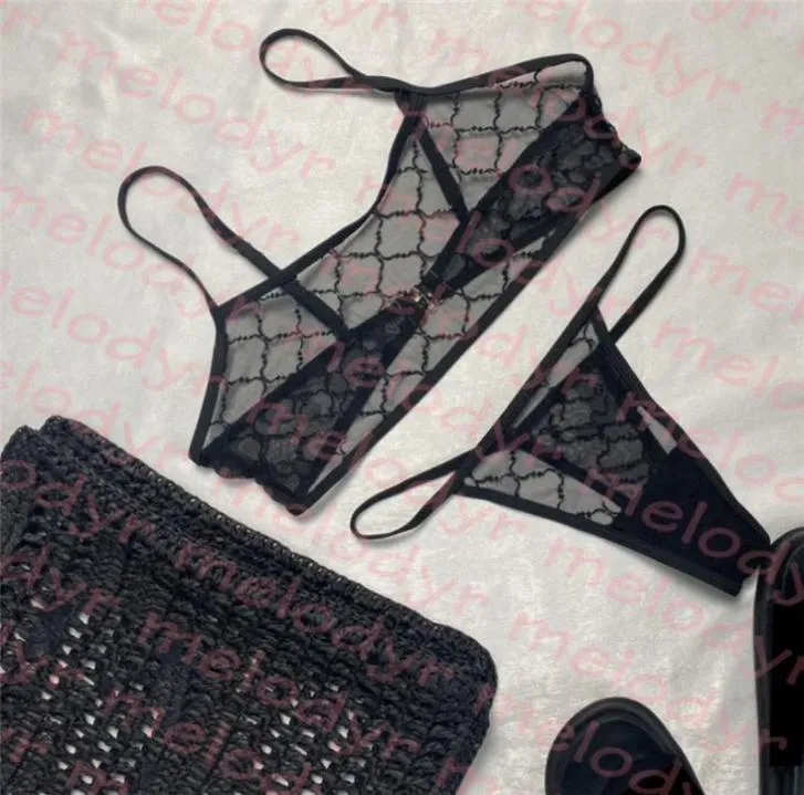 Femmes sexy en dentelle Lingerie LETTRE DE BRODERIER