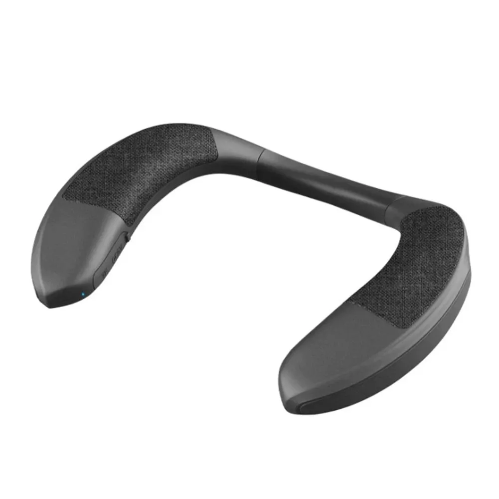 Altoparlanti Altoparlante da collo wireless Bluetooth Surround indossabile portatile con microfono Altoparlante con archetto da collo HIFI per bassi per la casa all'aperto