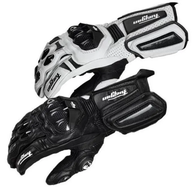 Yüksek kaliteli karbon fiber motosiklet eldivenleri deri eldiven erkekler bisiklet yarış guantes moto motosiklet eldivenleri 9673515