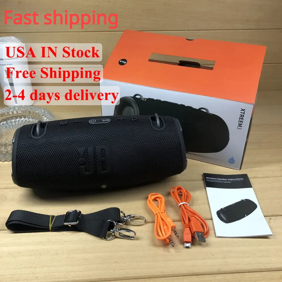 xtreme 3 Speaker Wireless Bluetooth Speakers Portable Waterproof Sports Bass Outdoor Stereo Music
