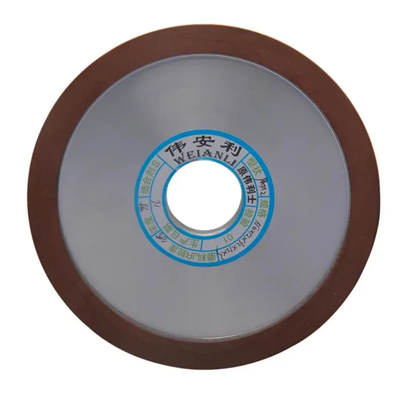 Wheels Freeshipping 150mm Diamond Grinding Wheels Grinding Disc 150/180/240/320 Grits Hypotenuse For Carbide Milling Cutter PowerTool