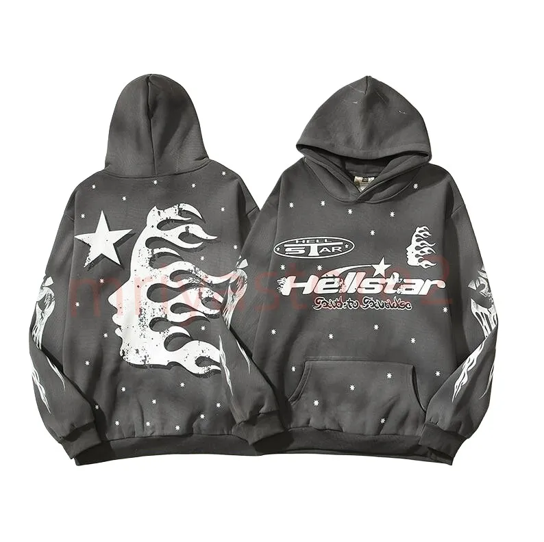 トップス Hellstar Studios embroidery Hoodie Hellstar Studios Records Tour Hoodie (Faded Black) | eBay