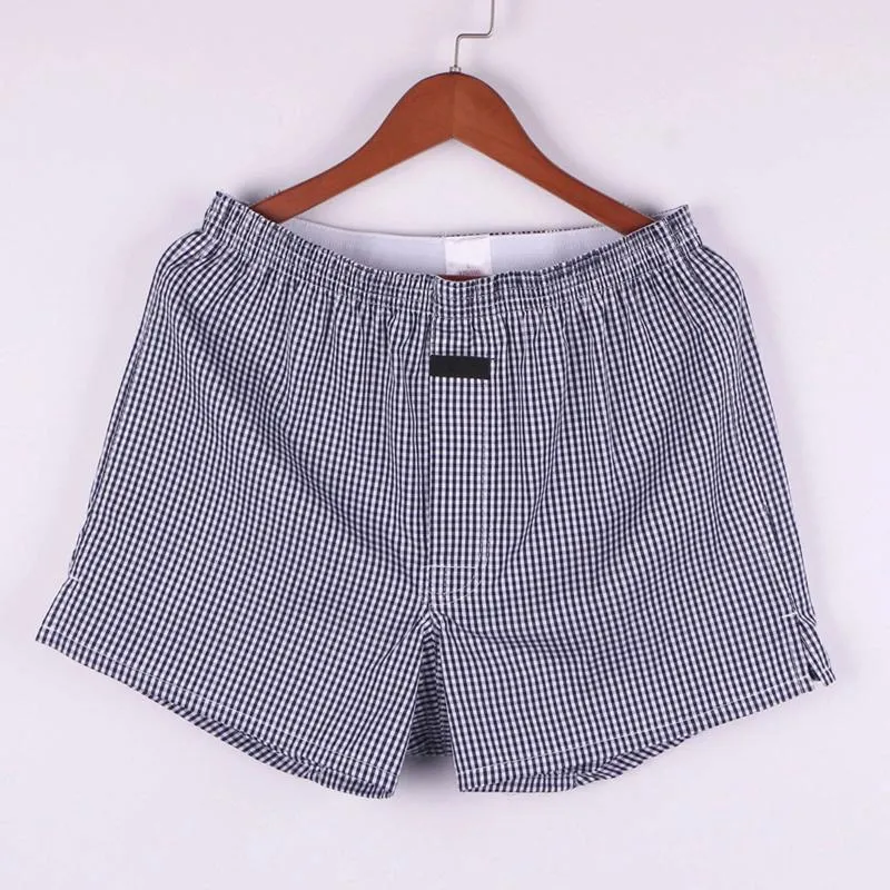 Underpants Mens Allo Pants Cotton Loose Underwear Large Size Flat Home Pajama Shorts Ever Light