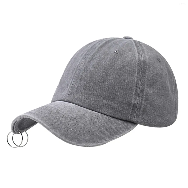 Ball Caps Men Ladies Hat Fashion Baseball Cap Boucle de Denim Boucle d'extérieur Sunshade F i e n d S pour le tennis