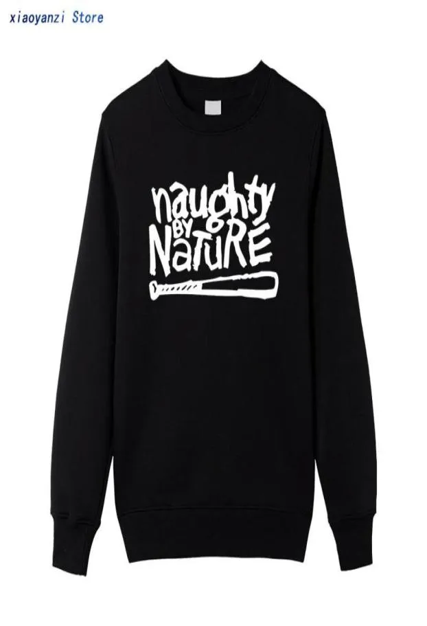 Men039s Hoodies Sweatshirts Naughty by Nature Old School Hip Hop Rap Skateboardinger Music Band 90s Boy Girl Black Cotton Men5169836