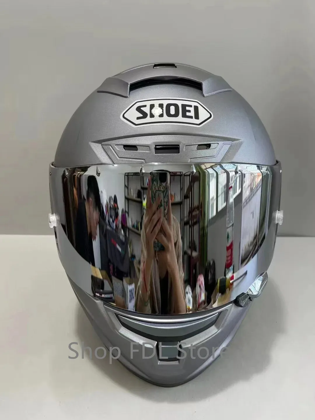 Motorcycle Full Face Helmet SHOEI X 14 X SPIRIT III X Fourteen Sports Bicycle Racing Helmet Marquez Matte Grey Capacete From Daye09 135.92 DHgate.Com