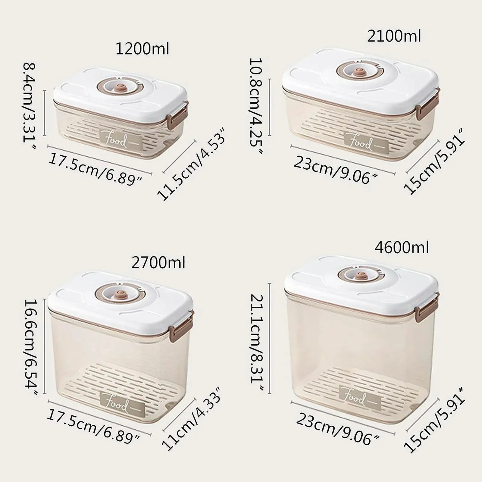 Food Vacuum Storage Container Large Capacity... From Daye10, $26.01 ...