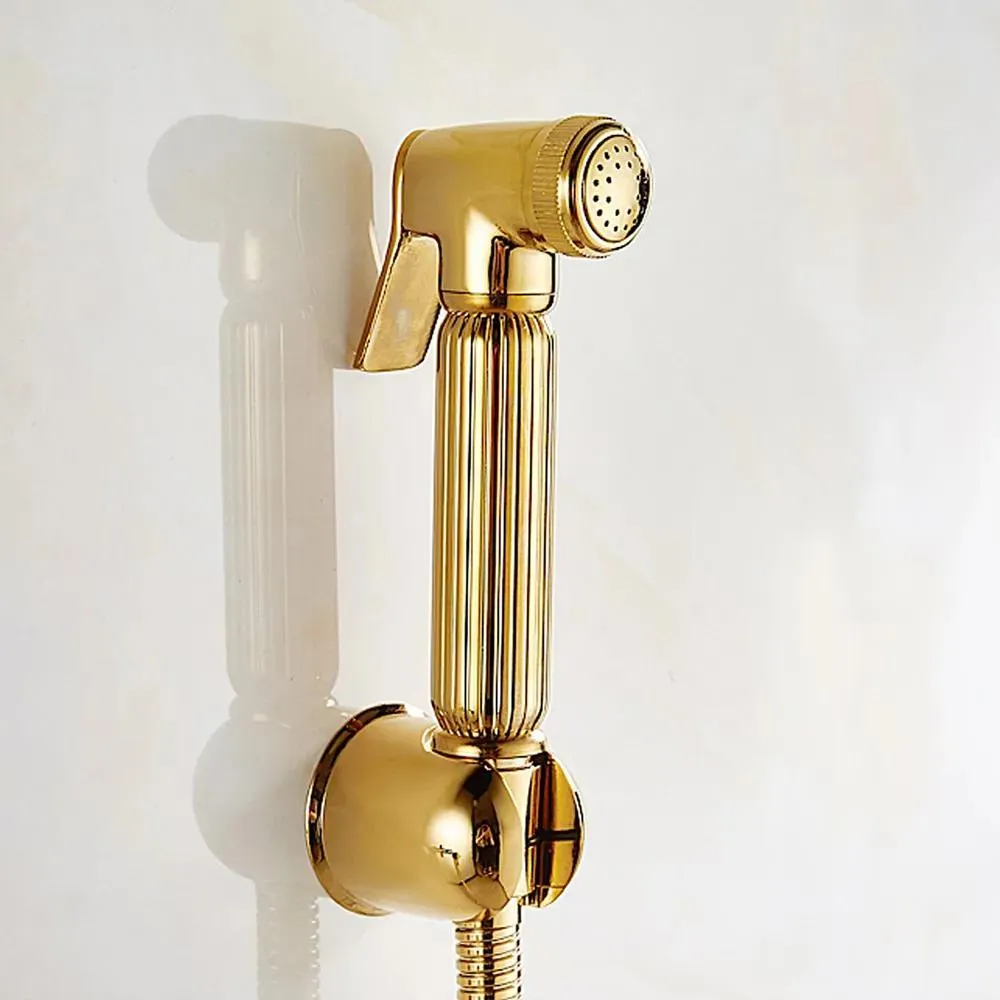 Faucets Bidet Faucets Brass Bathroom Shower Tap Bidet Toilet Sprayer Bidet Toilet Washer Mixer Muslim Shower