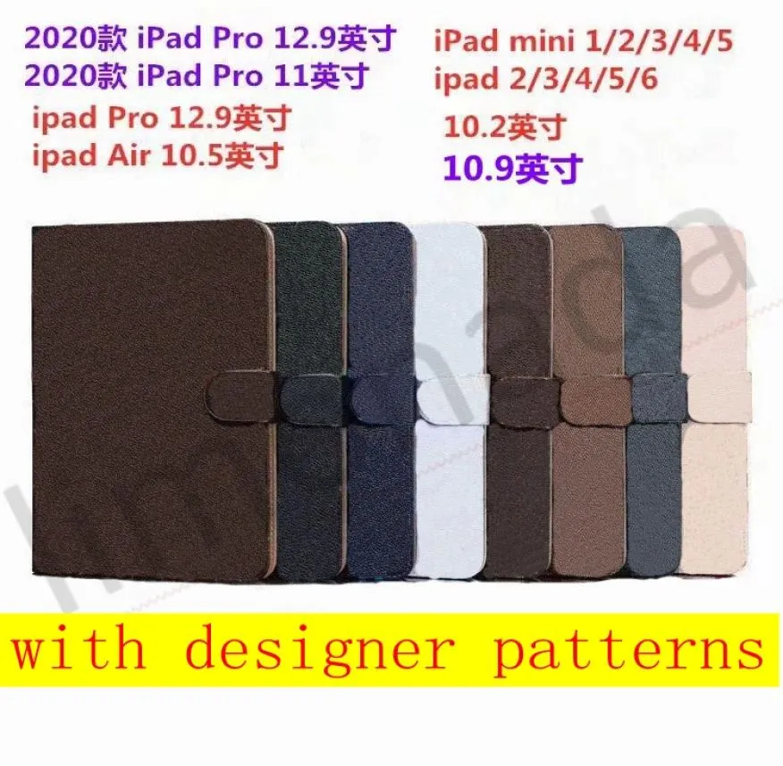 Neue Designer -Druckblumenhülle für iPad Mini 12345 6 für I Pad 56 Pro 11 2020 102 105 109 129 2020 20162017 Cover A013348773