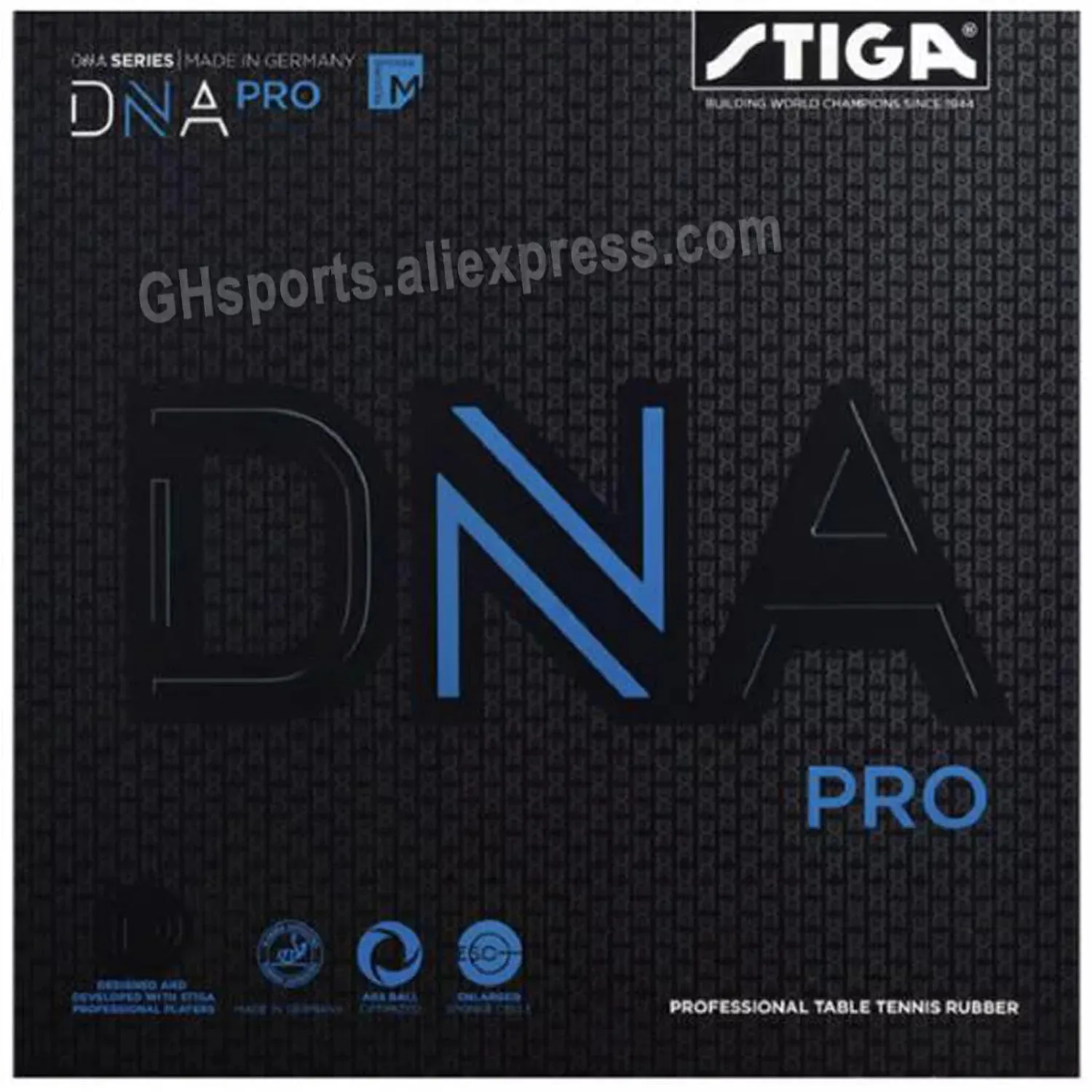 Stiga DNA Pro m H Table Tennis Rubber Made in Germany Pips in Original Ping Pong Sponge 231227