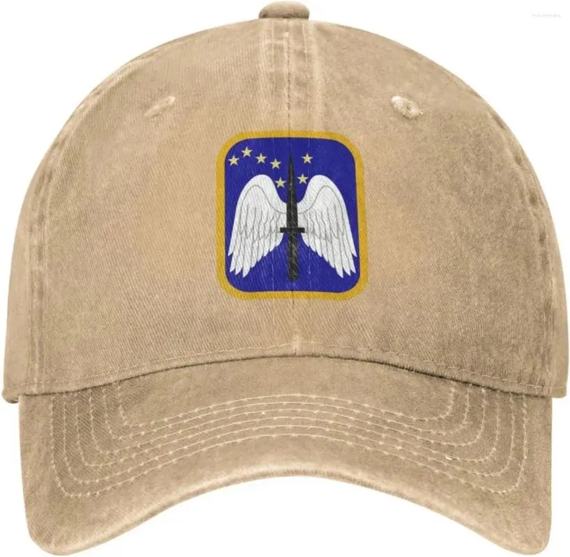 Ball Caps 16th Combat Aviation Brigade Cowboy Hats For Men Women Adjustable Cotton Denim Baseball Cap