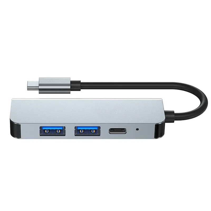 laptop Computer Connectors Type-C Docking Station to Network Card 3.0 usb Interface 4-in-1 4K HD Multi-Function Expansion Dock