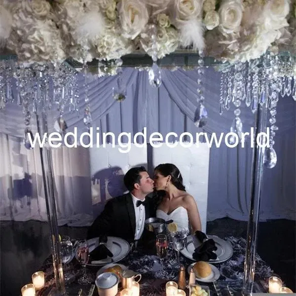 Decoration Wholesale very large Wedding Decoration crystal candelabra centerpieces on sale decor205