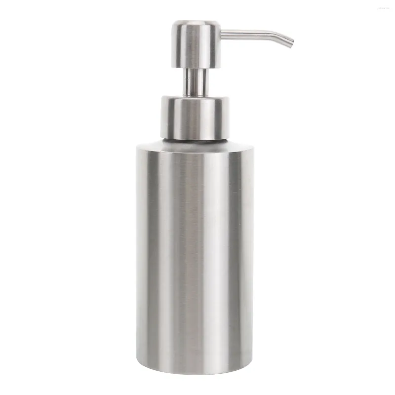 Dispenser di sapone liquido in acciaio inossidabile 304 per lozione e pompa per lavaggio bottiglie da cucina