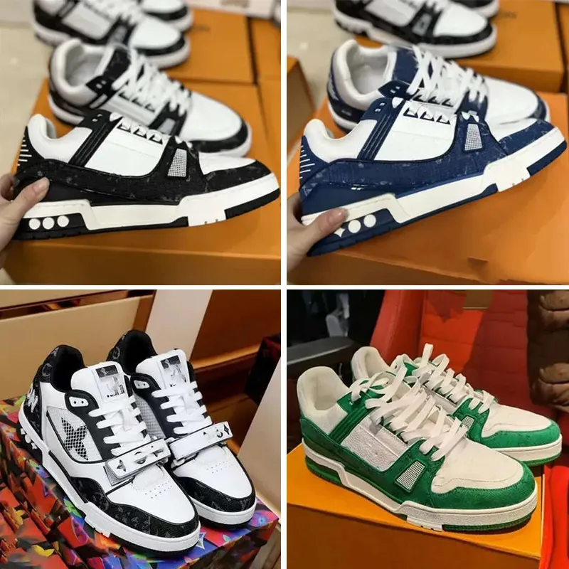 2024 sneakers designer skor för män casual löpskor tränare utomhus tränare sko hög kvalitet plattform kalvskinn läder abloh överlagrar schuhe