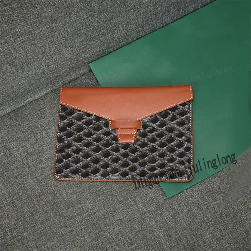 Senat Pouch Envelope Bag Luxury Designer Travel Make Up toalettet Små kvinnor handväska designer plånbok resväska förvaring väska handväska mode bagleather handväska