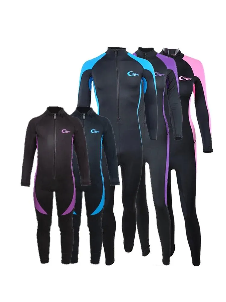 Porter Yonsub Lycra Rash Guard Homme Femmes Kds Natation Une Pièce Rashguard Maillots De Bain À Manches Longues Rash Guard Surf Upf50 + Vêtements De Plage