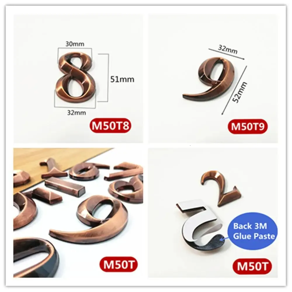 Luce LED Numero Casa Solare Indirizzo Digitale Indicazione Piastra - Foto 8