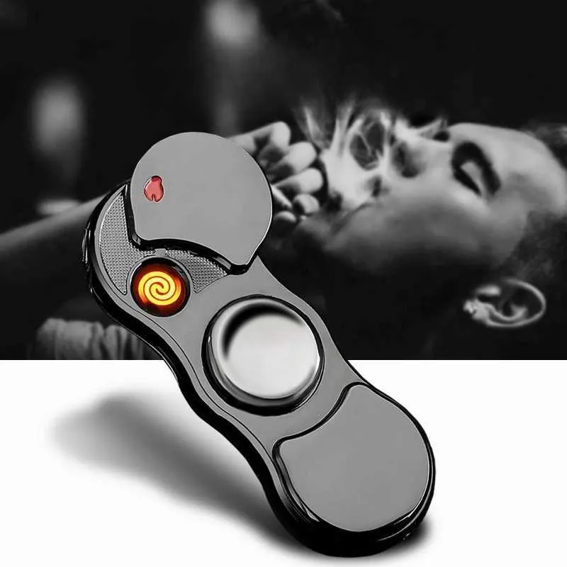 Metal Fidget Spinner Tungsten Coil Lighter ... From Hebe927, $14.44
