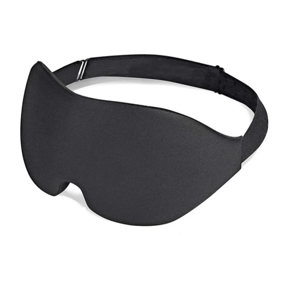 3D Sleeping Mask Out Light suave con máscaras de sueño acolchadas ojos Slaapmasker Sombra de ojo con la mascarilla de la cara de la cara Marca de la cara ZXFEB1750258W2270410