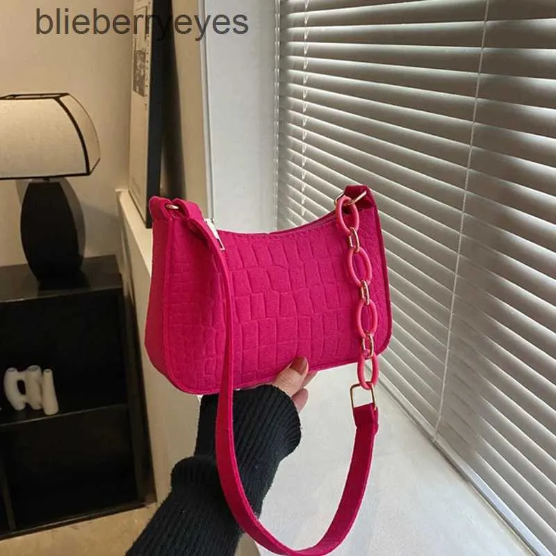 Bolsas de ombro Sentido de Moda para Mulheres Salva Subaxilar Feminina Bolsas Axturas Axturas Bolsas Bolsas de Bolsas CrescentblieBerryeyes