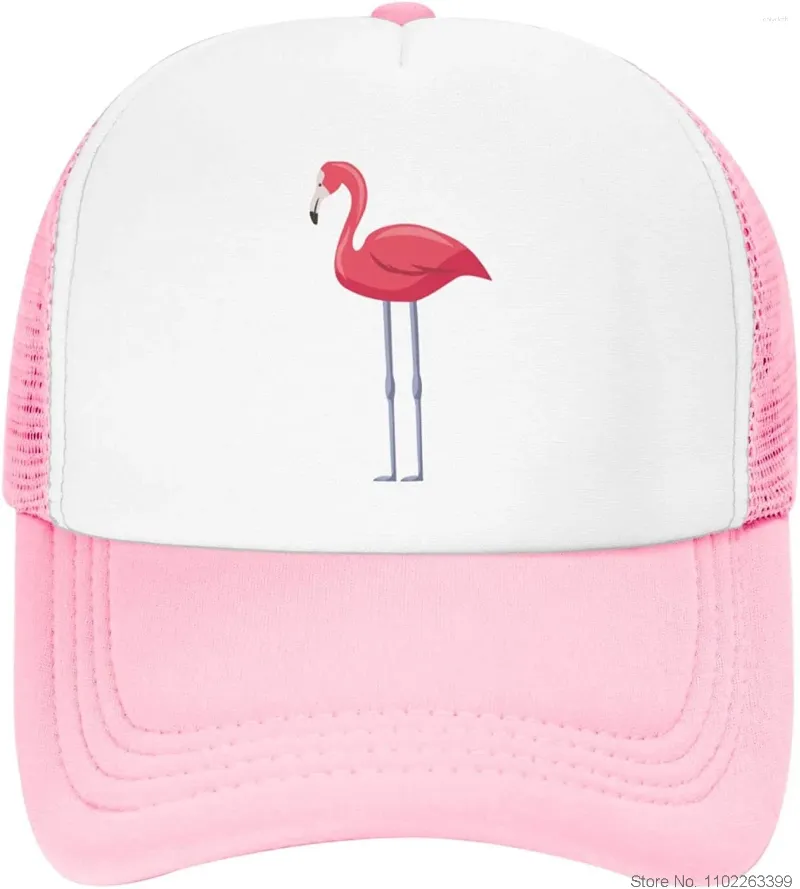 Czapki piłki różowe czapkę baseballową Flamingo dla dzieci dla dzieci chłopcy zbijają lekkie regulacyjne polowanie na snapback