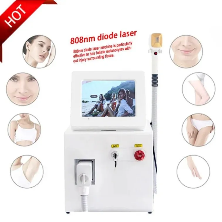 Other Beauty Equipment 808Nm Diode Laser Hair Remove Bikini Area Permanent Hairs Remove Apparatu For All Skin Types