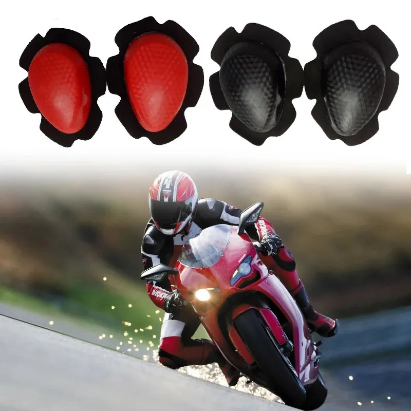 4 Färg Motorcykeltillbehör Moto Racing Sports Protective Gears Kneepad Knee Pads Sliders Protector Motorcykel Racingkneepad 231227