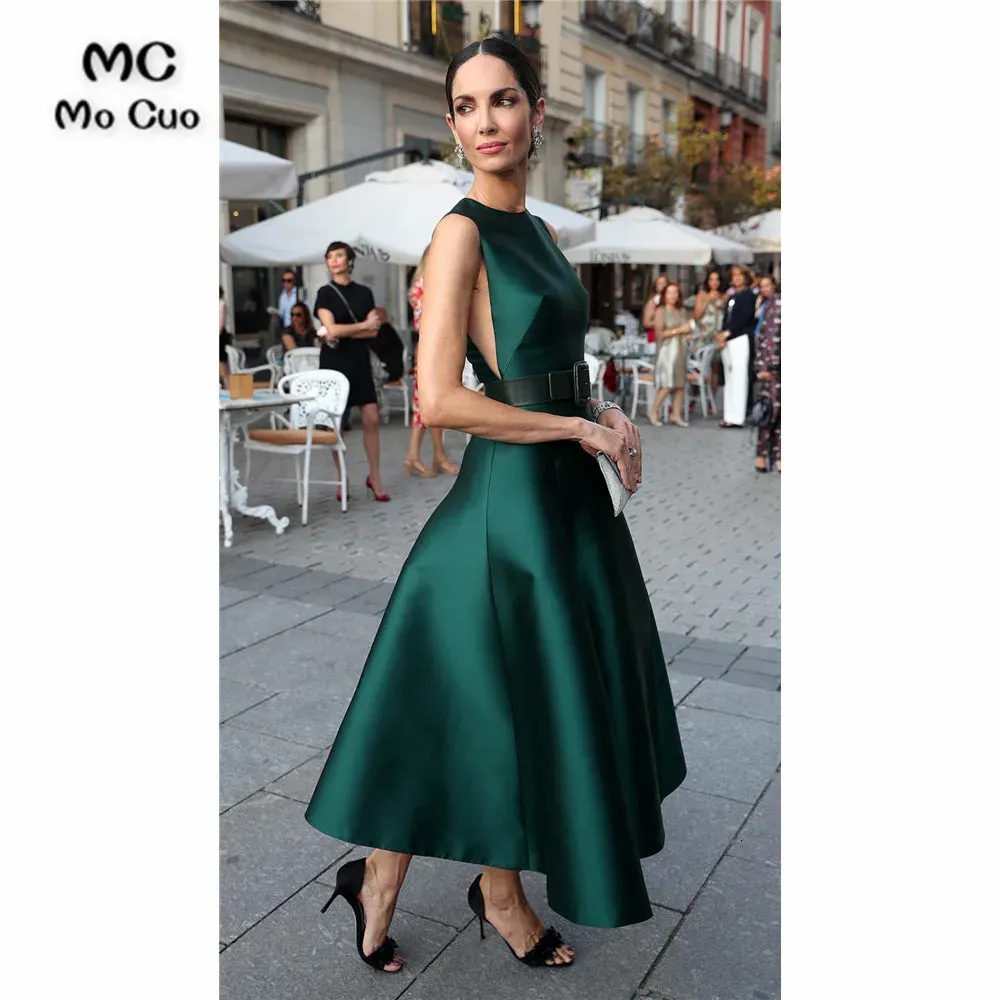 Ballkleid Rückenfreie Abschluss -Heimkehrkleider mit falten ärmellose Abendkleid Heimkehr Cocktail Party Kleid kurz 231227