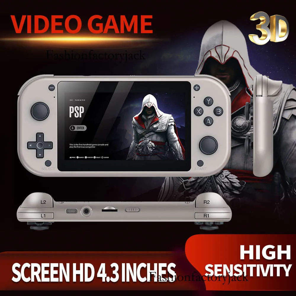 New M17 Handheld Game Console, TV Game Console, 3D Home Arcade Console, 4K High-definition PSPPS1 Handheld Console, Cross-border