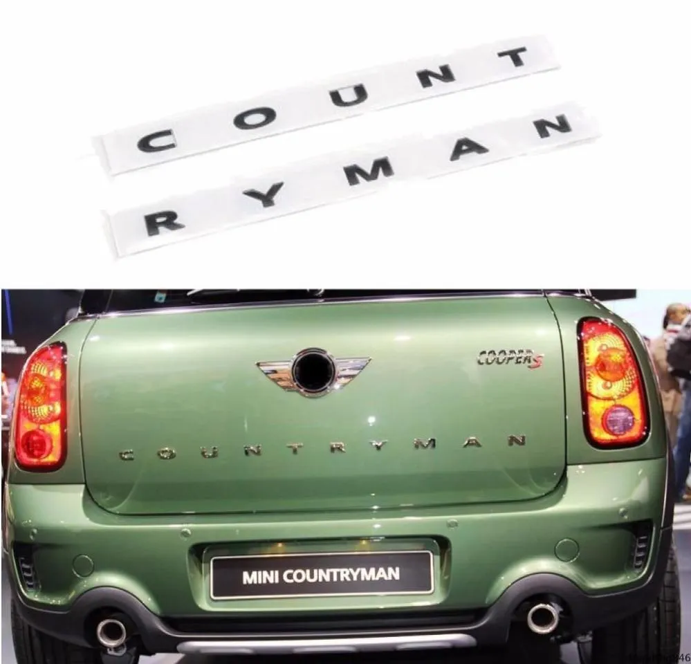 Mini Cooper Countryman R60 F60 3D Metall Emblem Badge Aufkleber Aufkleber Dezes5483435