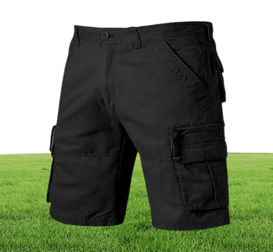 Pantalones cortos Cargo de verano 2019, pantalones cortos informales de algodón con camuflaje para hombre, cinco pantalones 9531647