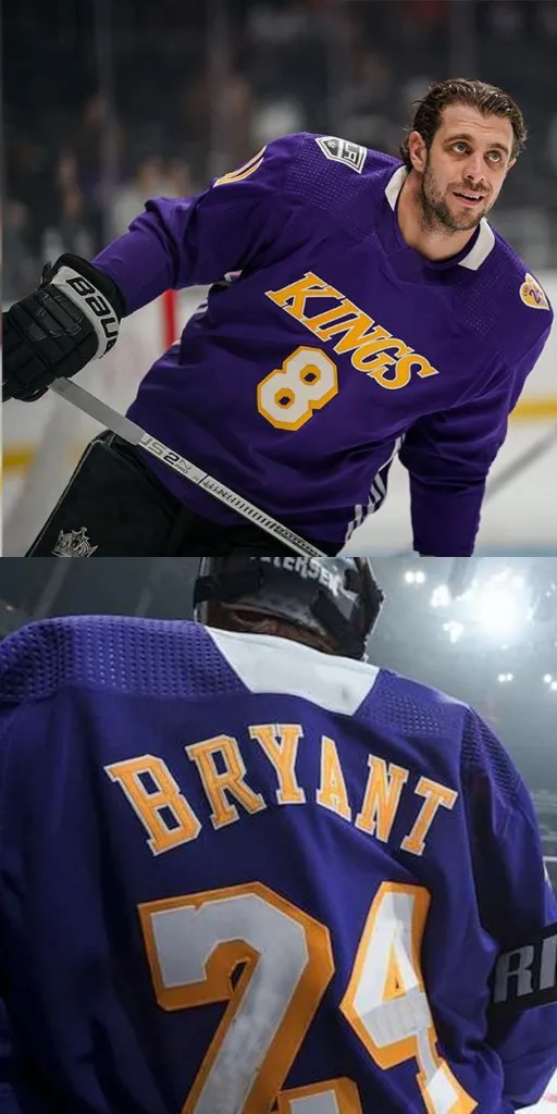 La kings kobe best sale jersey