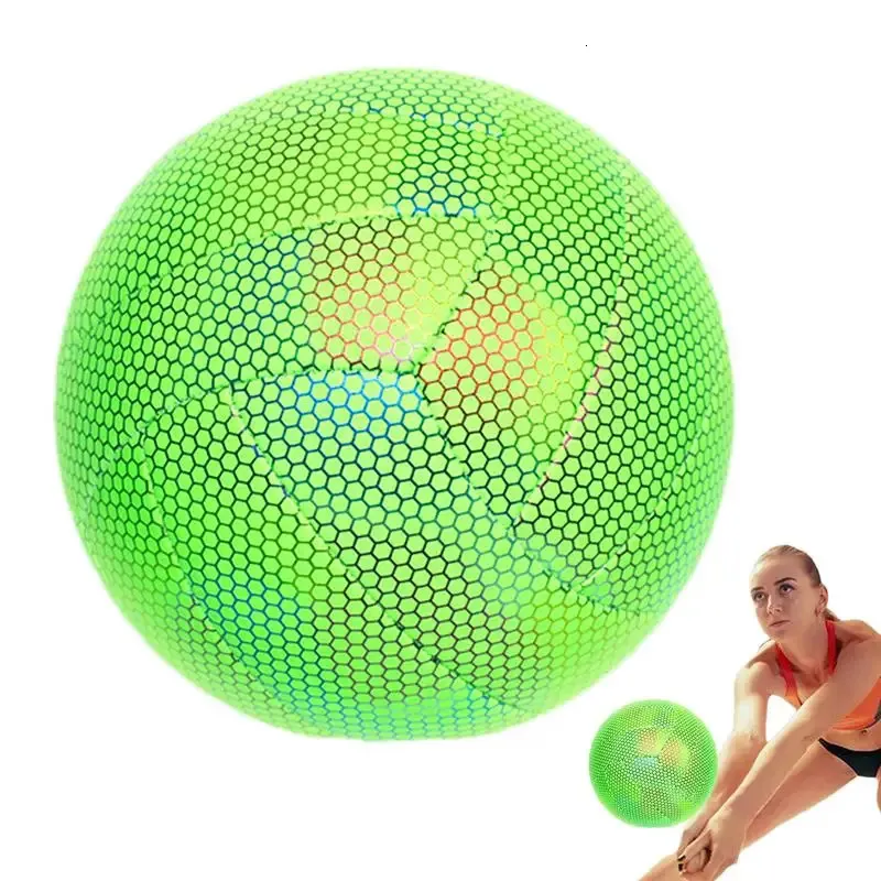 Outdoor Beach Volleyball Sports Training Game Play Ball Competition Volleyball Soft Volleyball Outdoor Night Volleyball For 231227