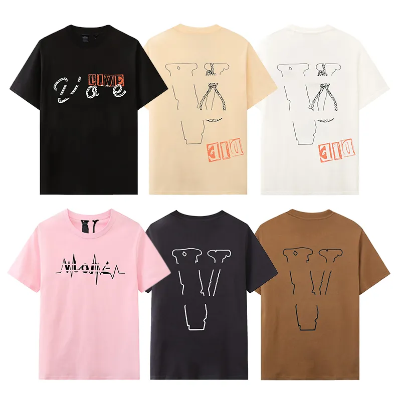 デザイナーTシャツブランドvシャツメンズレディース半袖Tシャツ夏因果ティーヒップホップストリートウェアトップスショーツ衣料品