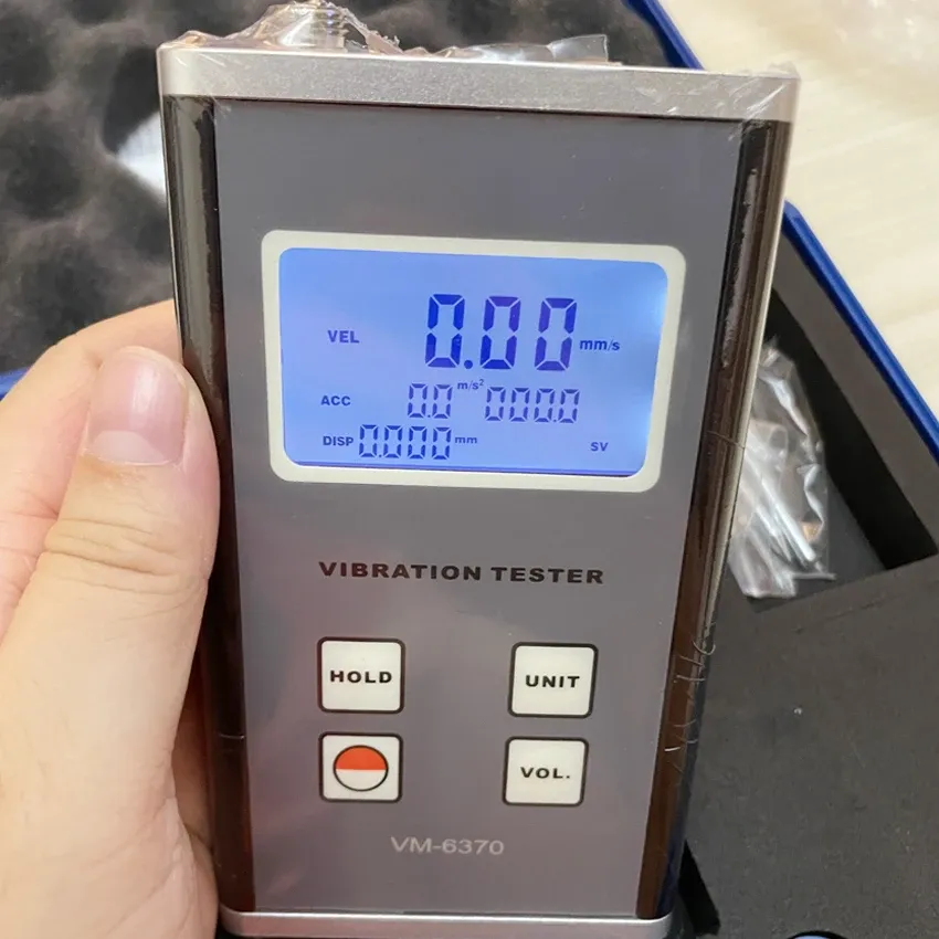 VM-6370 Digital Vibration Meter - Machinery Imbalance Tester ...