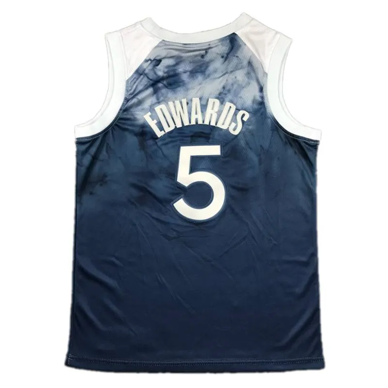 Koszulki do koszykówki Luka Doncic Kyrie Irving Kids Basketball Jersey Anthony Edwards Damian Lillard Giannis Antetokounmpo Trae Młody Kevin Garnett John Stockton Ka