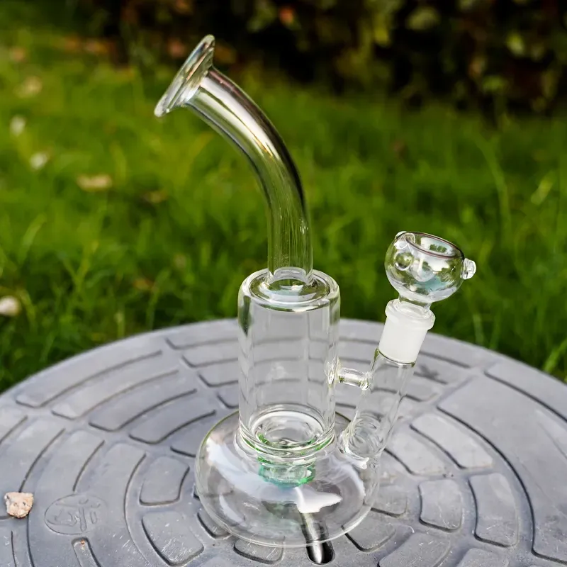 10 Inch Glass Bong Beaker Base Hookahs Water Pipes Bongs 18.8mm Female Joint Tornado Rigs With Bowl Turbone Disc Cyclone Perc Dab Oil Rig WP146