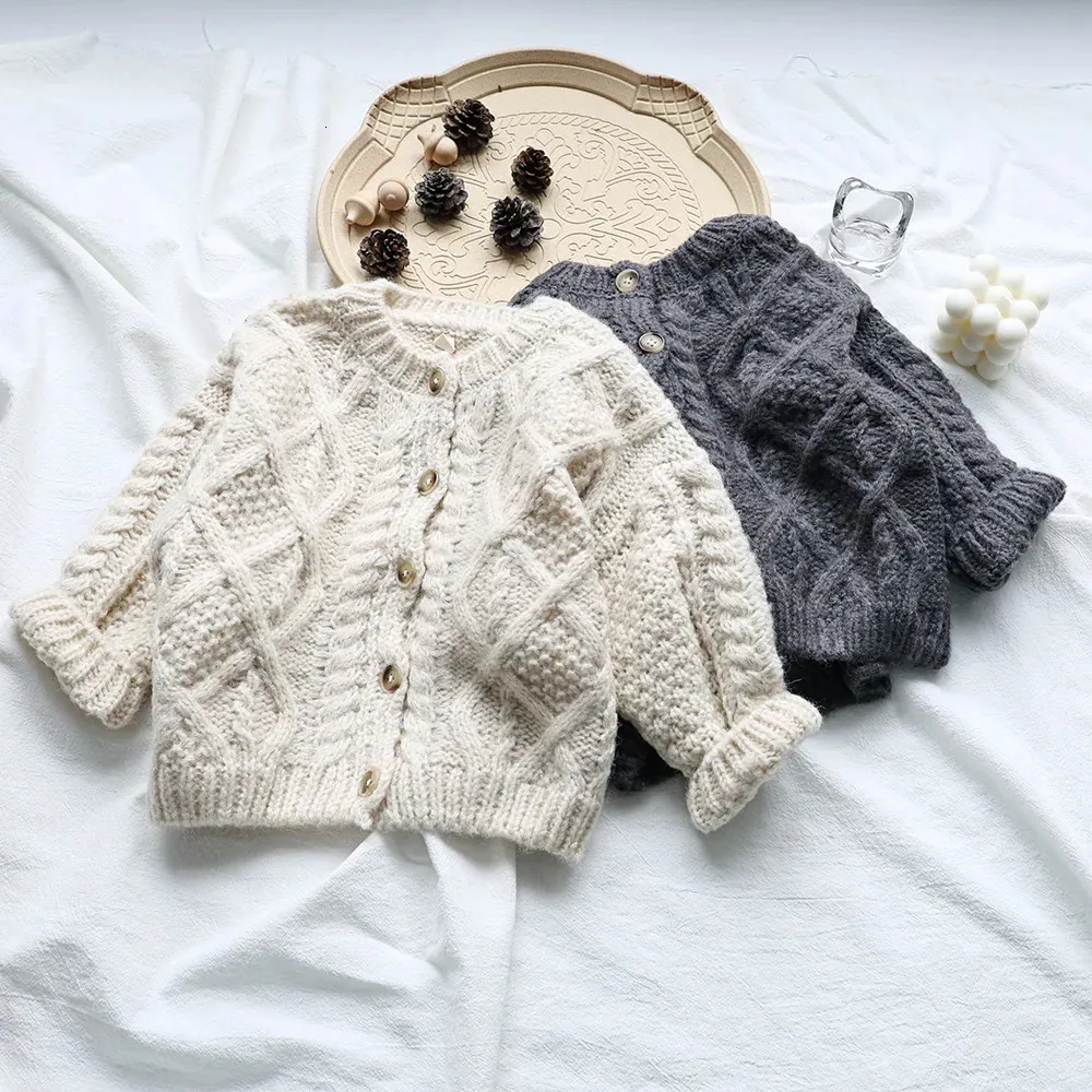 DHgate.com:Kids Sweaters Single Breast Boys Knit Wear Girl Knit 