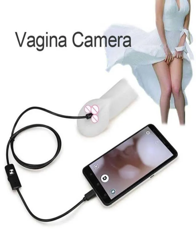 Caméra de la chatte intelligente Vagina Voyeur étanche étanche érotique pour adultes Toys pour femme couple Produits sexuels Y2004118636792