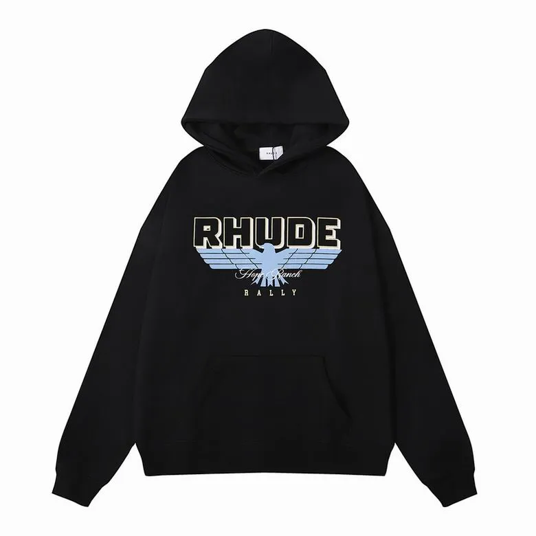【関税込み】Rhude フーディ & ジップアップ DHgate.com:Rhude Designer Hoodie, Mens Fashion Sports Hoodie