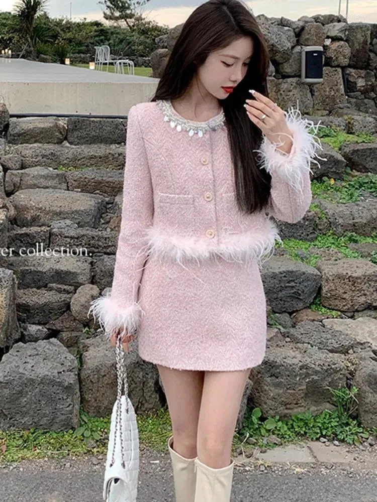 Winter Work Dresses Two Piece Set for Women with Short Jacket and  Floor-Length A-Line Skirt in Synthetic Oxford Textile from Dhgate Work  Dresses - price 65.11