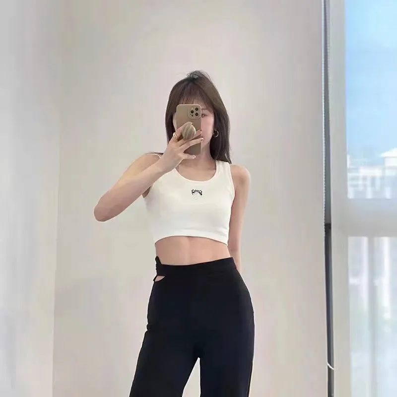 tank tops with elastic waist