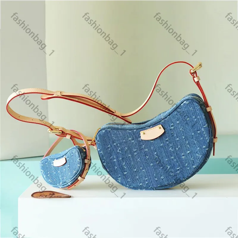 Half Moon Bag Omuz Çantası Tasarımcı Çanta Çanta Kadın Lüksler Çanta Bezelye Şeklinde Çanta Kavisli Çanta Çantası Çanta 46828