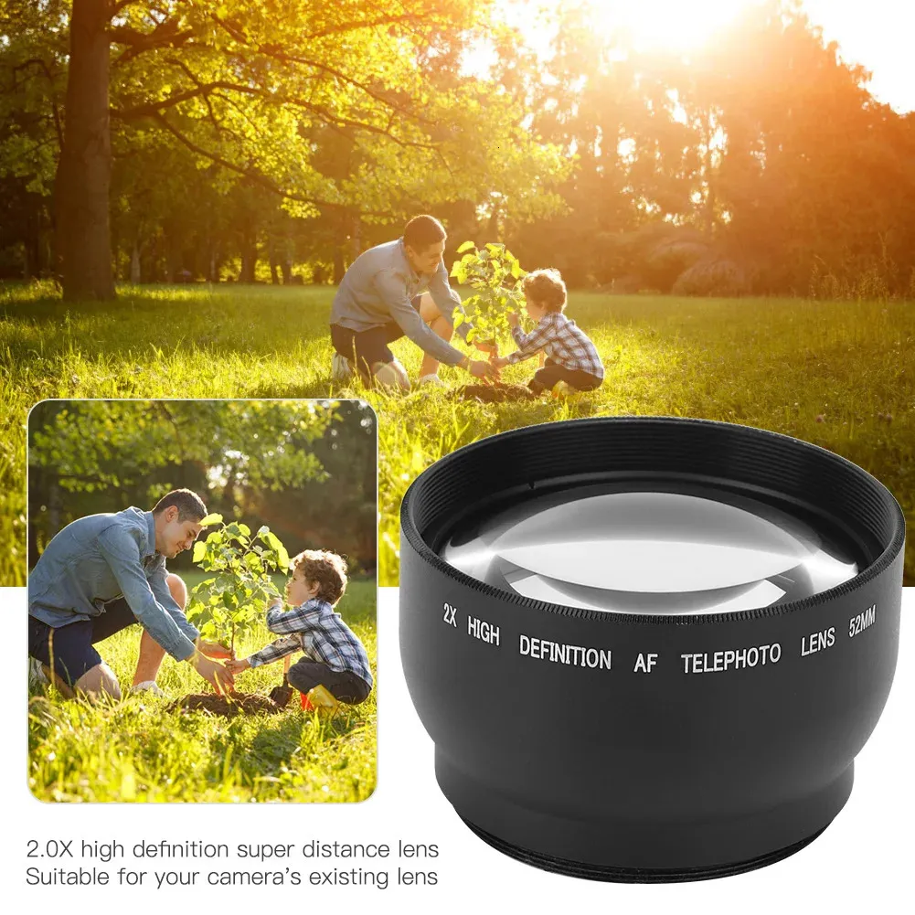 Vivitar 67mm 2.2x Telephoto Zoom Lens – For Nikon DSLR Cameras, AF/MF, F/1.2 Max Aperture